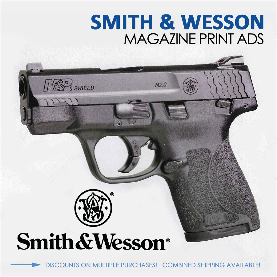 スミス&ウエッソン　SMITH & WESSON　【超レア商品】銃 ポスター スミス&ウエッソン SMITH & WESSON 【超レア商品】銃 ポスター