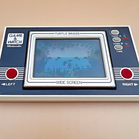 JUNK AS-IS Vintage 1982 Nintendo Game & Watch Turtle Bridge TL-28 Wide Screen