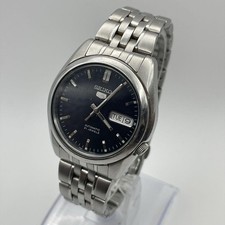 Seiko 5 7S26-01V0 Navy Dial Automatic Day Date Watch