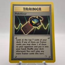 Pokemon PokéGear 88/111 - NM - Neo Genesis 2000 - Rare Trainer