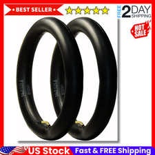 2 Pack 14x2.125 Bike Tube with Bent Valve for Electric Bike Kids Bike El.Scooter