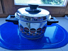 Fissler Topf Thermoboden  Vitavit Solar-Dekor Solaryme 70er Vintage Top