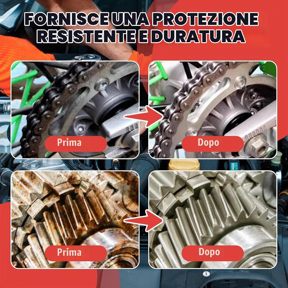 Cus 99 Grasso Al Litio Bianco 30G, Lubrificante Multiuso Con Pennello per ...