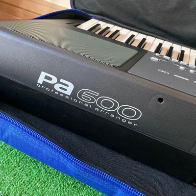 KORG Pa600 Professional Arranger Keyboard Tested w/Case Manual