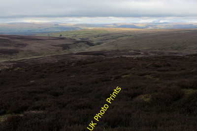 Photo 6x4 Cold Stone Plain Broad Shaw/SD7161 Looking north over featurel c2016