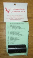 Volquartsen 32 Port Comp for Heavy Barrel 10-22 Black 13/16 X20 TPI