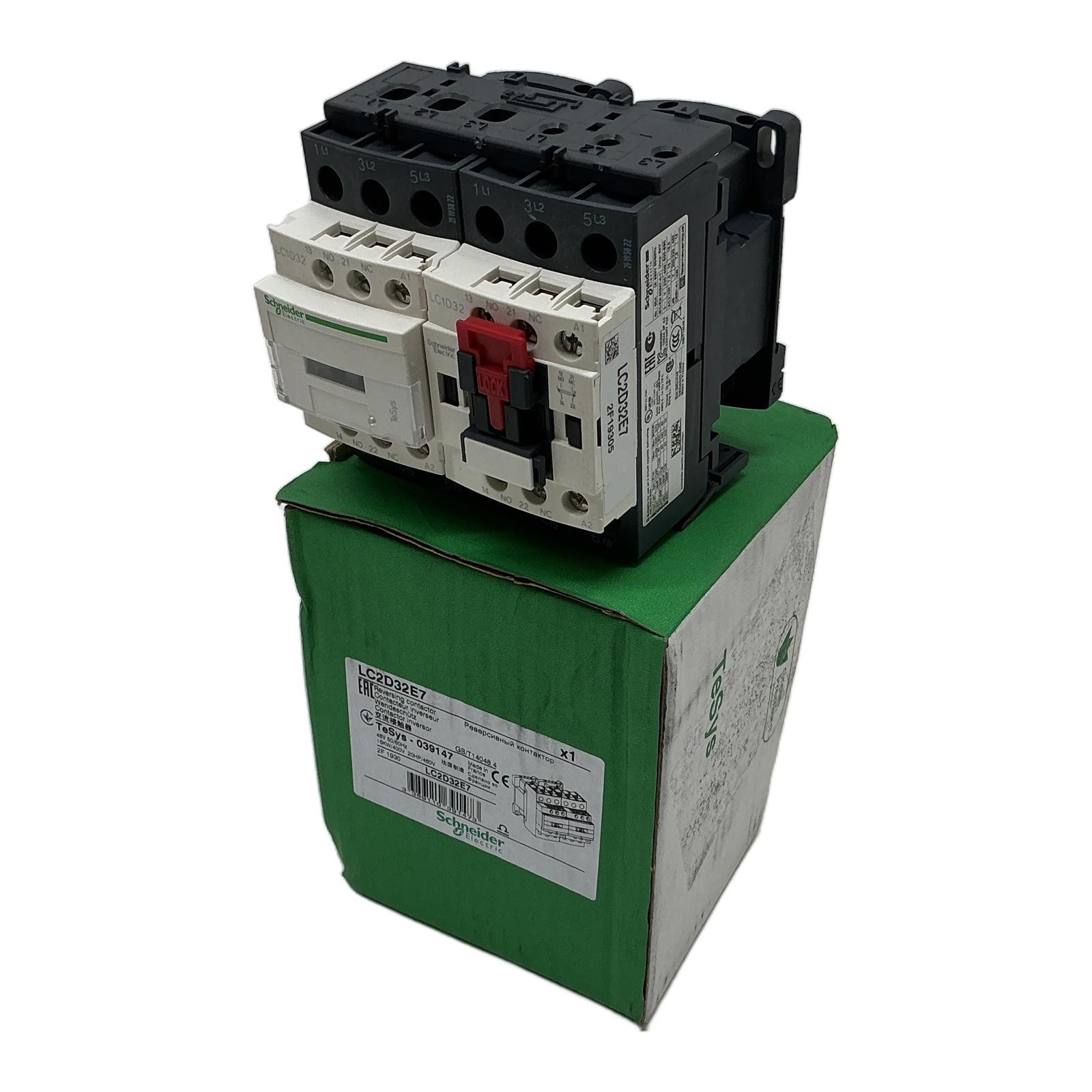 LC2D32E7 SCHNEIDER ELECTRIC, Schneider Electric Wendeschuetz 15kW LC2D32E7, ....