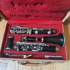 VINTAGE Normandy Leblanc Clarinet France Noble Paris 1940  s Untested