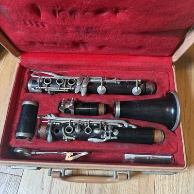 VINTAGE Normandy Leblanc Clarinet France Noble Paris 1940 s Untested