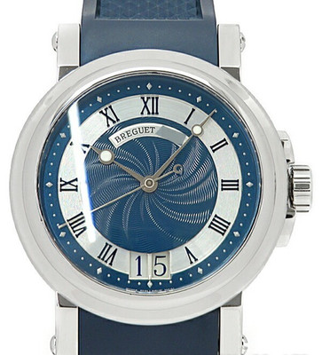 Breguet Marine Large Date 5817ST/Y2/5V8 Herren Automatik Uhr Garantie Karte Box
