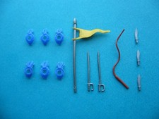 Timpo 13 Einzelteile Figuren: 6 Halstücher 1...