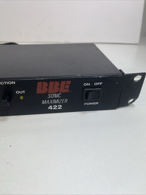 BBE 422 Sonic Maximizer Dual Channel Audio Processor | eBay