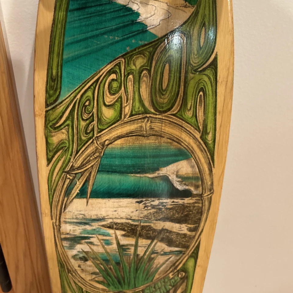 Sector 9 Longboard Bamboo Snapper 8.75" x 34" Cruiser Deck - Image 3 of 4