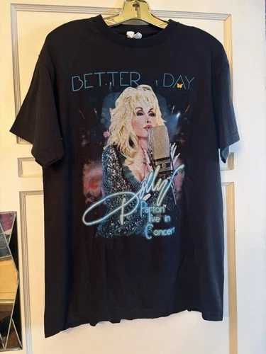Vintage Original Dolly Parton 2011 Better Day Tour Black 2 S Vintage vintage concert t-shirt, vintage, single stitch, B+ condition
