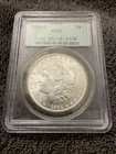 1884-O Morgan Silver Dollar, PCGS MS-65, Old Green Holder