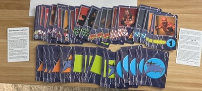 Vintage WCW Thunder Card Game, 100% Complete, MINT, Hulk Hogan Sting Macho Man