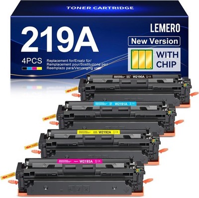 219A Toner mit Chip Kompatibel für HP Color LaserJet Pro 219X  Multipack
