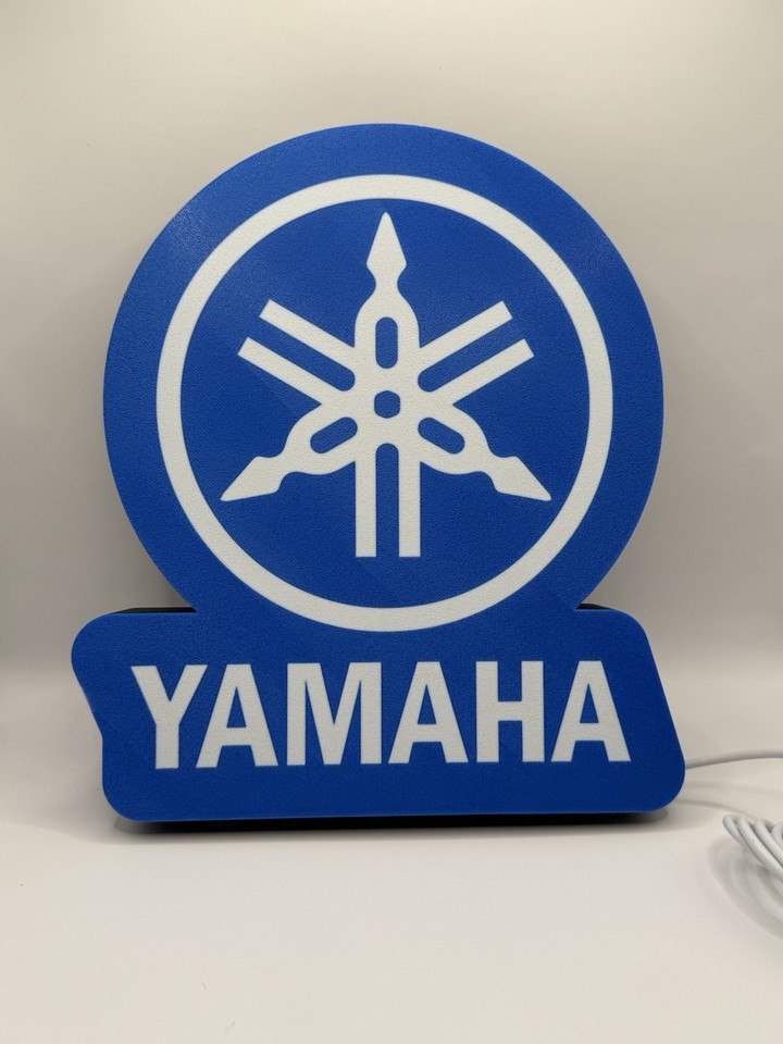 Yamaha Motorsports Light Up LED Neon Sign With USB ATV UTV Motorcycle ...