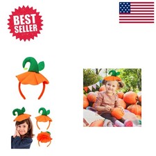 Pumpkin Headband for Kids - Soft, Comfortable Halloween Costume Accessory