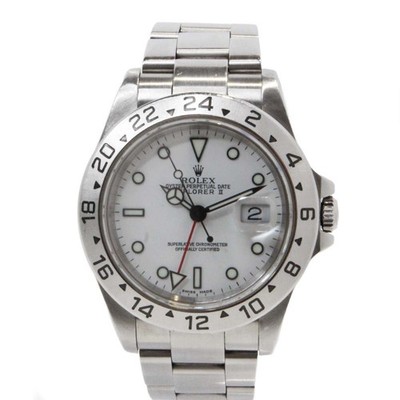 Rolex Explorer2 16570 Stainless Steel Diamond 40mm Wristwatch #KNW1710