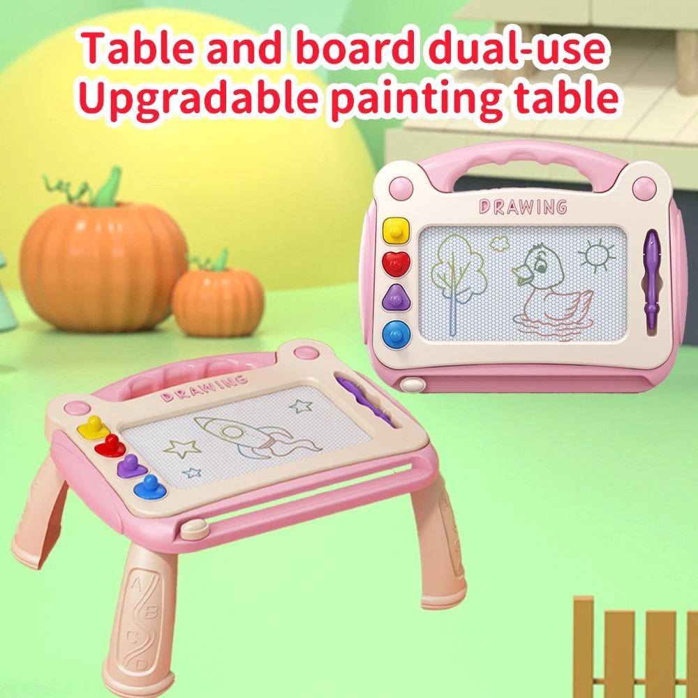 Magnetic Drawing Board Colorful Fun Kids Toys for 1 2 3 4 5 Year Old Boys Girls