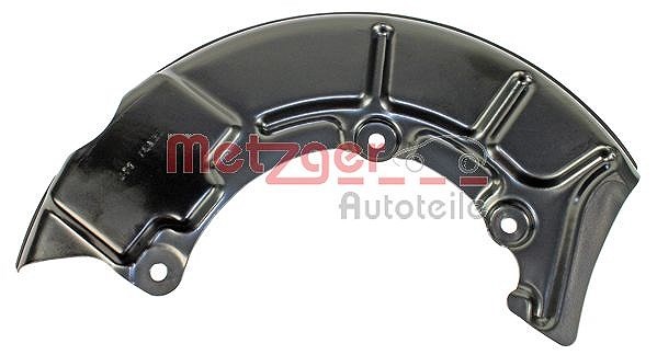 Metzger Spritzblech, Bremsscheibe Rechts, Vorderachse U.A. FüR Audi, Seat-image