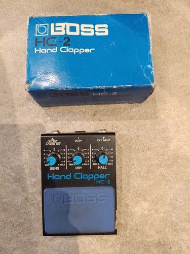 1984 Boss Hand Clapper HC-2 Vintage boss sound of 808 NO POWER SUPPLY
