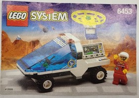 Lego 6453 Town: Space Port, Com-Link Cruiser, Complete w/ Instructions, No Box