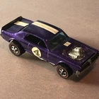 New ListingNitty Gritty Kitty Purple w/ Gray Interior Hot Wheels 1969 Redline Vtg Hong Kong