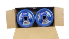 SALI 10 Pack Curved Flap Discs 4 1/2Inch for Angle Grinder Sanding Disc P60 ZA