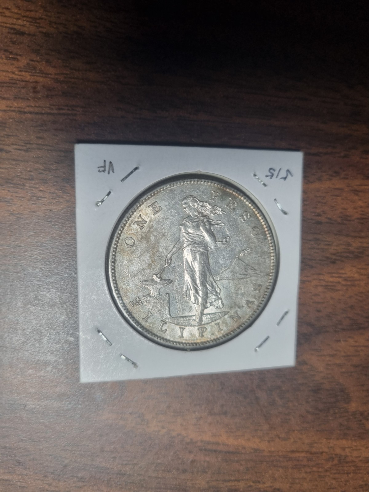 US Philippine Coin One Peso 1905 S - Silver - Luster