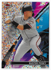 BUSTER POSEY 2021 TOPPS FINEST MINI DIAMOND REFRACTOR CARD #1/50!