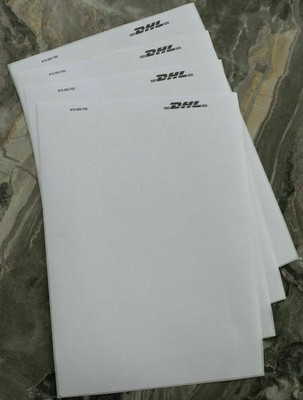 DHL Etiketten Versandetiketten A5 DHL Labels Klebeetiketten Paket 1 - 1000 Stück
