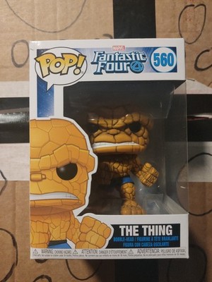 Funko Pop! Marvel Fantastic Four The Thing Bobble Head #560