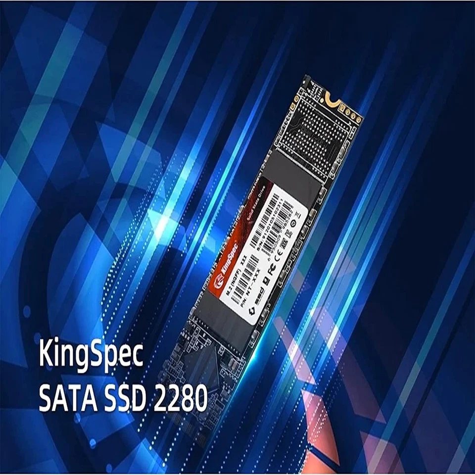 SSD M.2 SATA NGFF 2TB 2000GB 2280 Festplatte Lenovo Dell HP Notebook - Bild 2 von 4