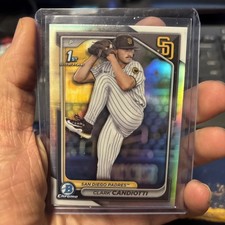 2024 Bowman Draft Chrome Refractor Clark Candiotti #BDC-151 16wc