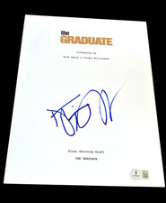DUSTIN HOFFMAN SIGNED AUTOGRAPH MOVIE SCRIPT THE GRADUATE BECKETT BAS COA D