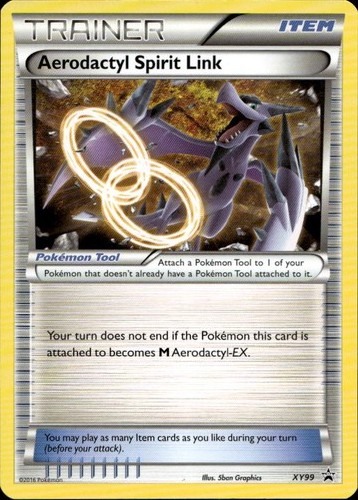Aerodactyl Spirit Link XY99 Promo XY Promo Pokemon Lightly Played