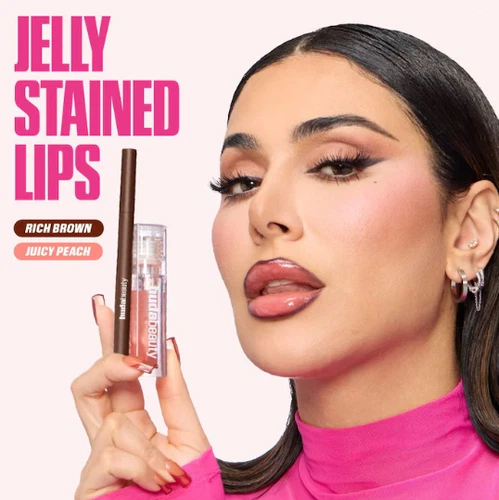 NEW Authentic HUDA BEAUTY Lip Contour Lip Stain for 12Hour Wear,Baby Pink,0.03oz - Bild 5 von 5