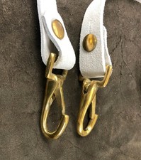 White Buff Leather Officers / Mounted Services Sword Belt