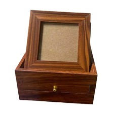 Wooden Pet Urn Cremation Memorial Urn Remembrance Box Decorative Pet Supplies