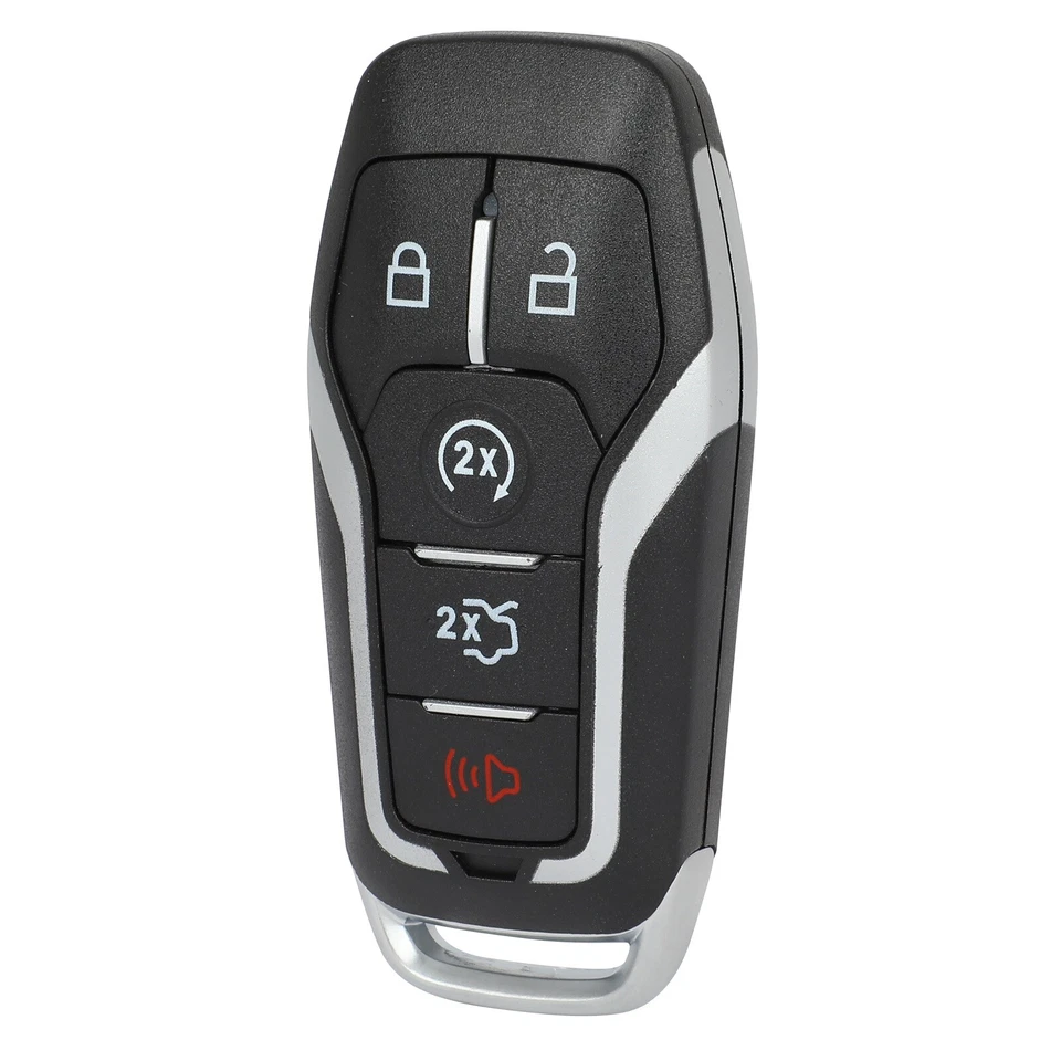 2x Para Ford F150 Fusion 2013-2017 Control Remoto Llavero Carcasa Sin Cortar Estuche Foto 2 de 4