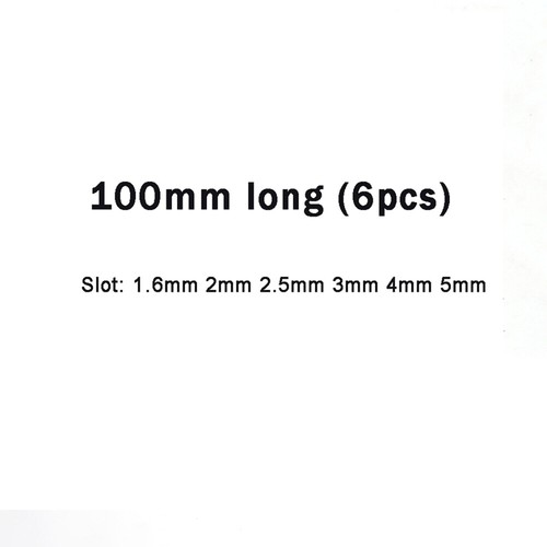 Magnetic Slotted Bits Set SL2 SL2.5 SL3 SL4 SL5 Screwdrivers Bit 4mm Round Shank - Picture 10 of 22