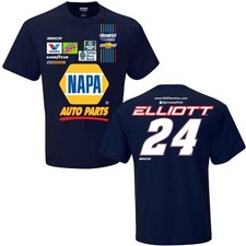 Chase Elliott 2017 Checkered Flag #24 NAPA Uniform Tee FREE SHIP!