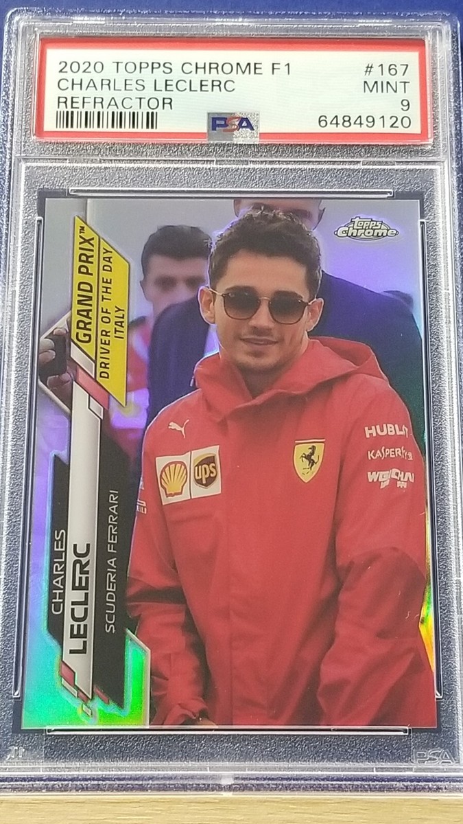 Charles LeClerc - 2020 Topps Chrome Formula 1 Refractor #167