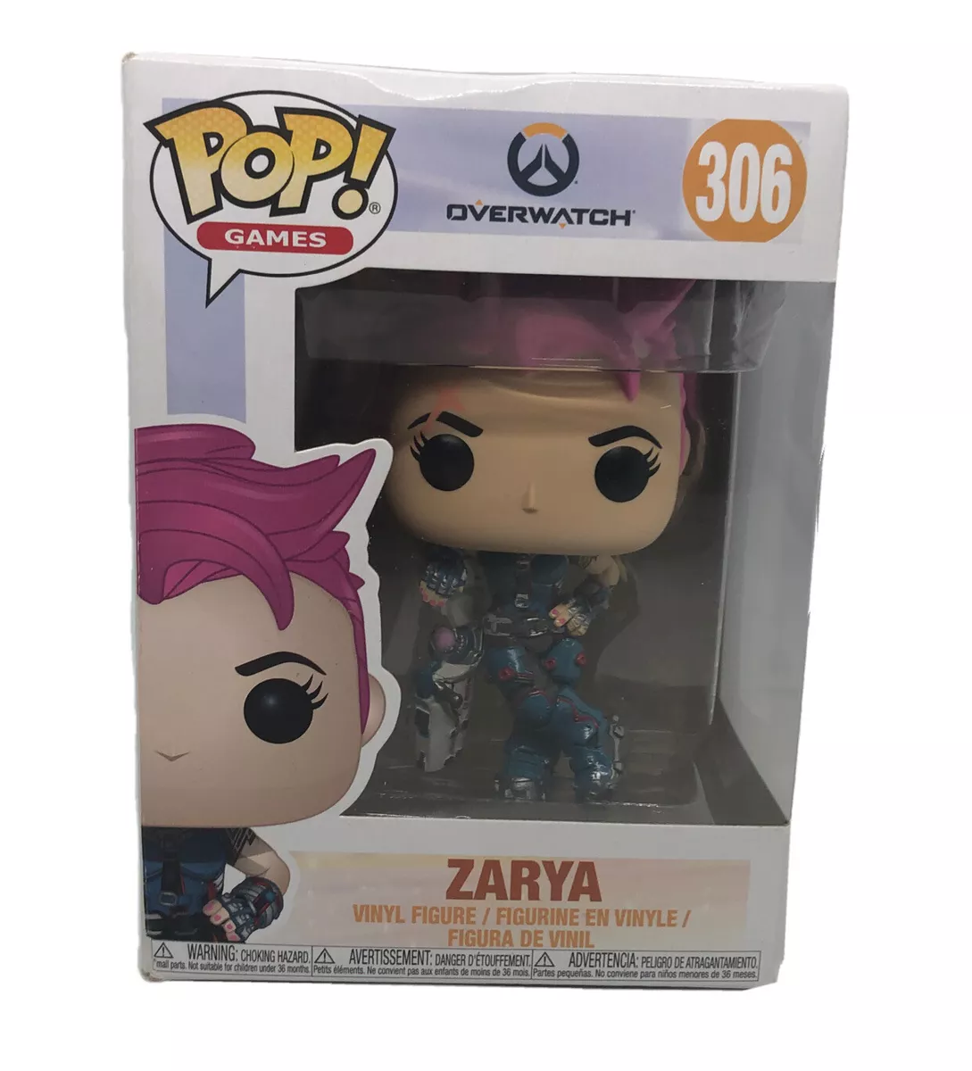 Funko Pop! Games: Overwatch - Zarya Vinyl Figure (Bundled with Pop Box  Protector Case) - Walmart.ca