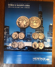 HERITAGE AUCTIONS WORLD&ANCIENT COINS CATALOGUE, 2012/ $50
