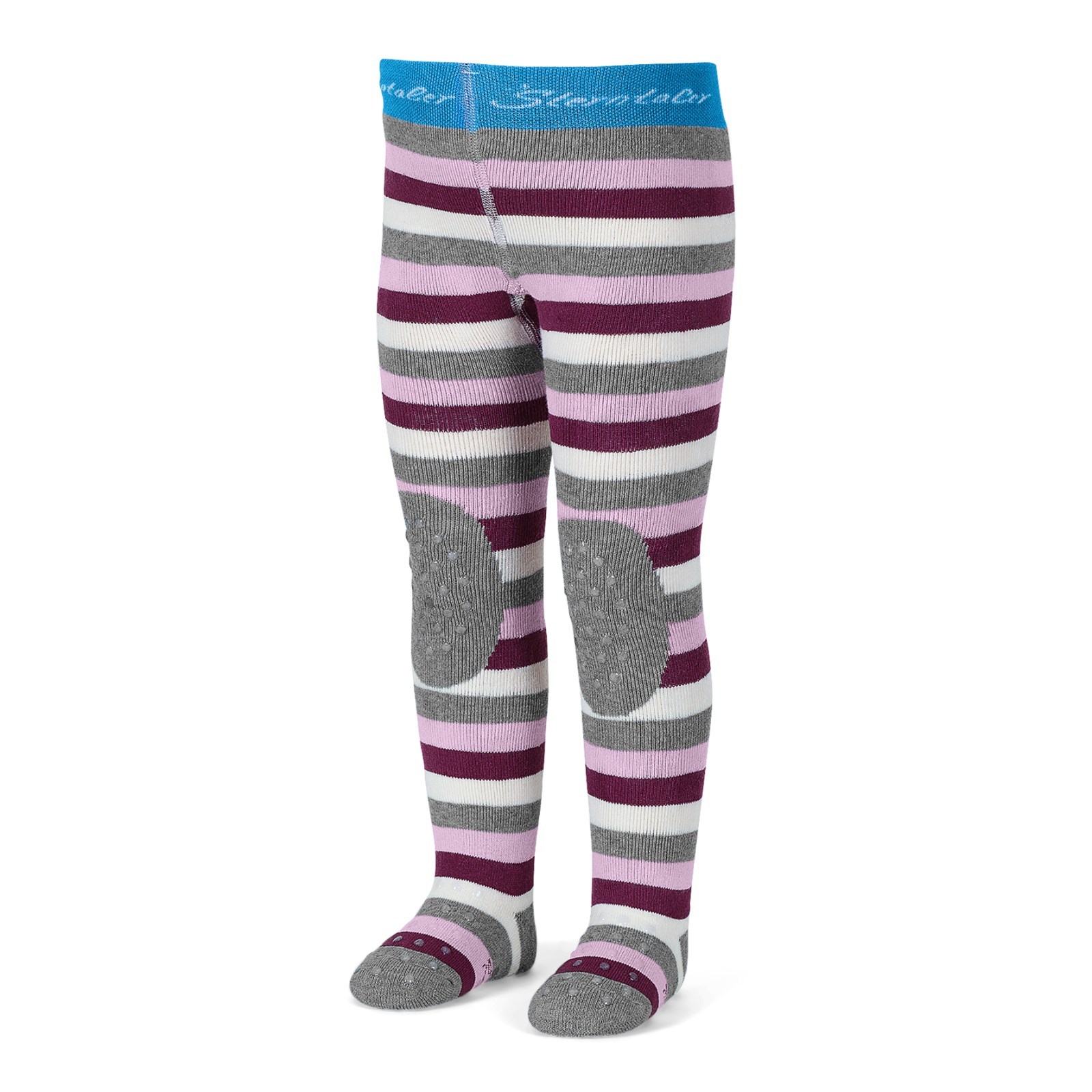 Collant Sterntaler Mabel Bimba - Calze Antiscivolo Per Gattonamento Con Rinforzi Cotone