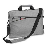 Notebooktasche Laptoptasche Bis 13,3 Zoll 'Fashion' UmhäNgetasche, Hellgrau