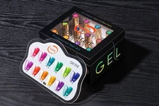 Vanfa Soak off Gel Polish Cat Eye - (Aurora Collection 12 Colors + Color Chart)